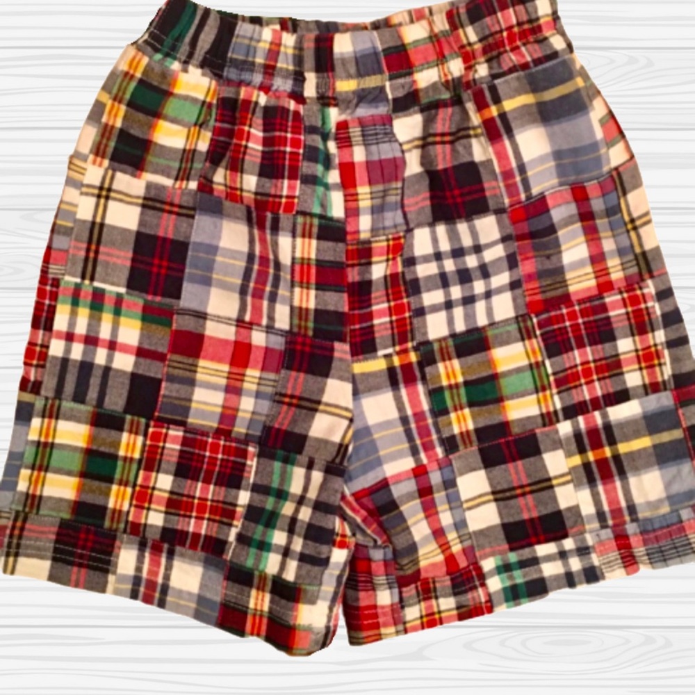 CWD Patchwork Plaid Shorts